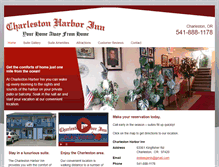 Tablet Screenshot of charlestonharborinn.com